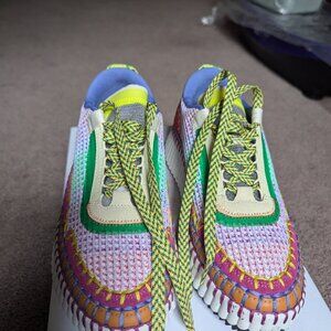 New Chloe Sneakers Multicolor Red